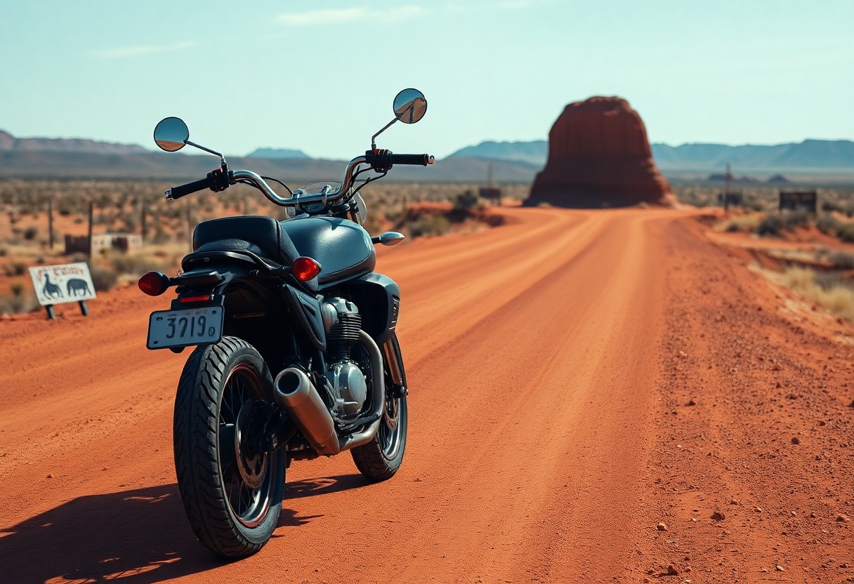 Nel cuore dell’Australia in moto tra deserto rosso e città remote. Avventura tra piste polverose, incontri con la cultura aborigena e organizzazione per affrontare l’outback australiano in autonomia. 5
