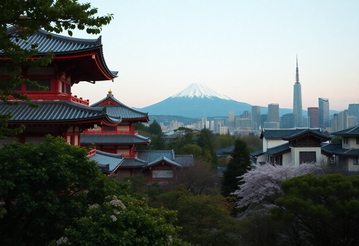 Viaggio in Giappone tra templi, montagne sacre e città futuristiche. Itinerario che alterna spiritualità, tecnologia e cultura, con tappe consigliate tra Kyoto, Monte Fuji e Tokyo. 1