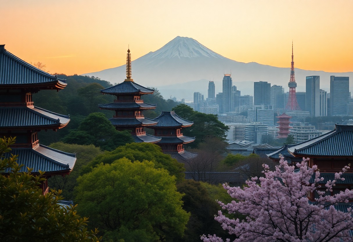 Viaggio in Giappone tra templi, montagne sacre e città futuristiche. Itinerario che alterna spiritualità, tecnologia e cultura, con tappe consigliate tra Kyoto, Monte Fuji e Tokyo. 3