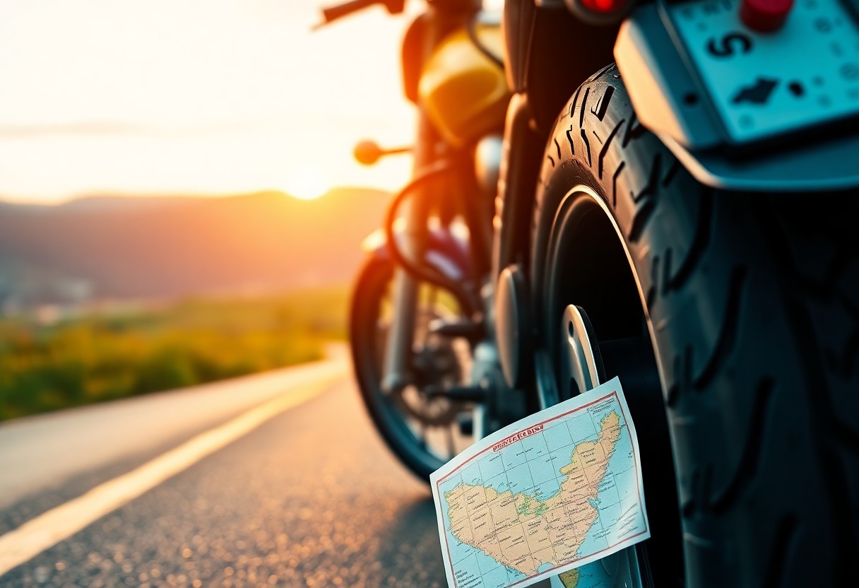 Come scegliere pneumatici e manutenerli durante lunghi viaggi in moto. Guida alla scelta dei pneumatici giusti per ogni destinazione, controllo della pressione, riparazioni d’emergenza e accorgimenti utili in viaggio. 1