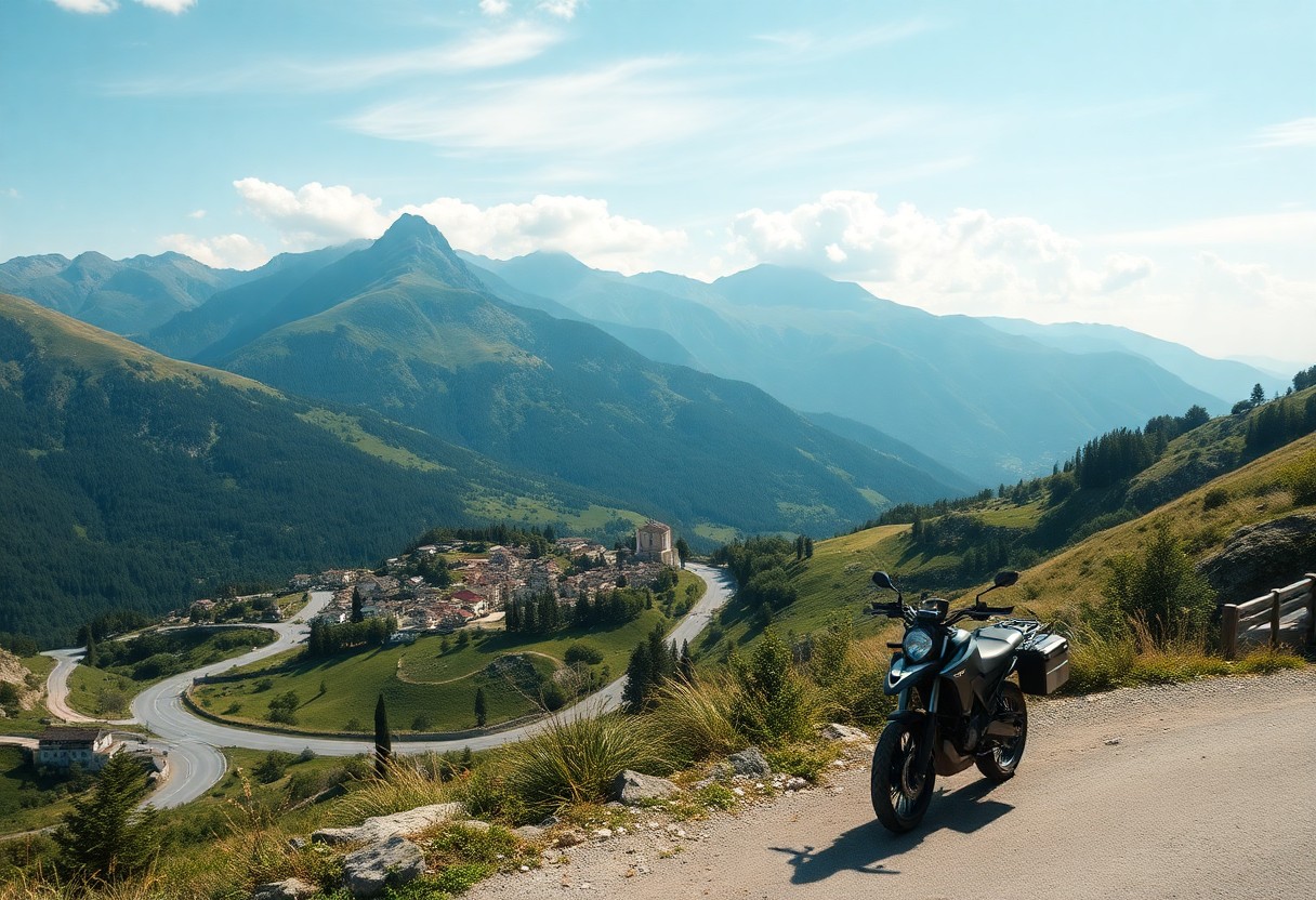 Sibillini e Gran Sasso, avventura in moto tra i giganti dell’Appennino. Guida dettagliata ai migliori percorsi panoramici, alle soste naturalistiche e ai borghi da visitare per chi ama la montagna su due ruote. 1