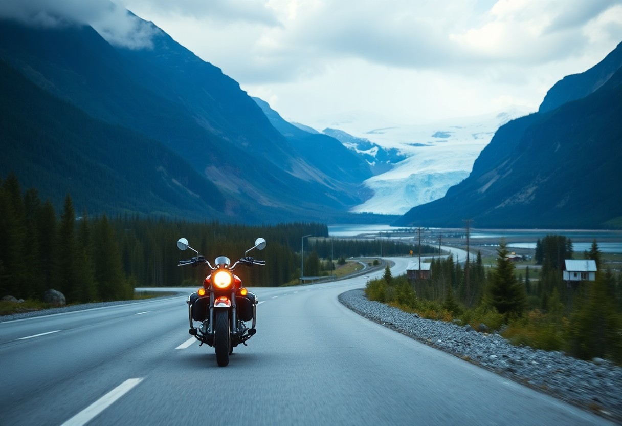 Dal Canada all’Alaska in moto tra ghiacciai, foreste e strade leggendarie. Analisi dettagliata della famosa Alaska Highway, con suggerimenti per vivere l’emozione del nord americano tra animali, laghi e villaggi remoti. 1