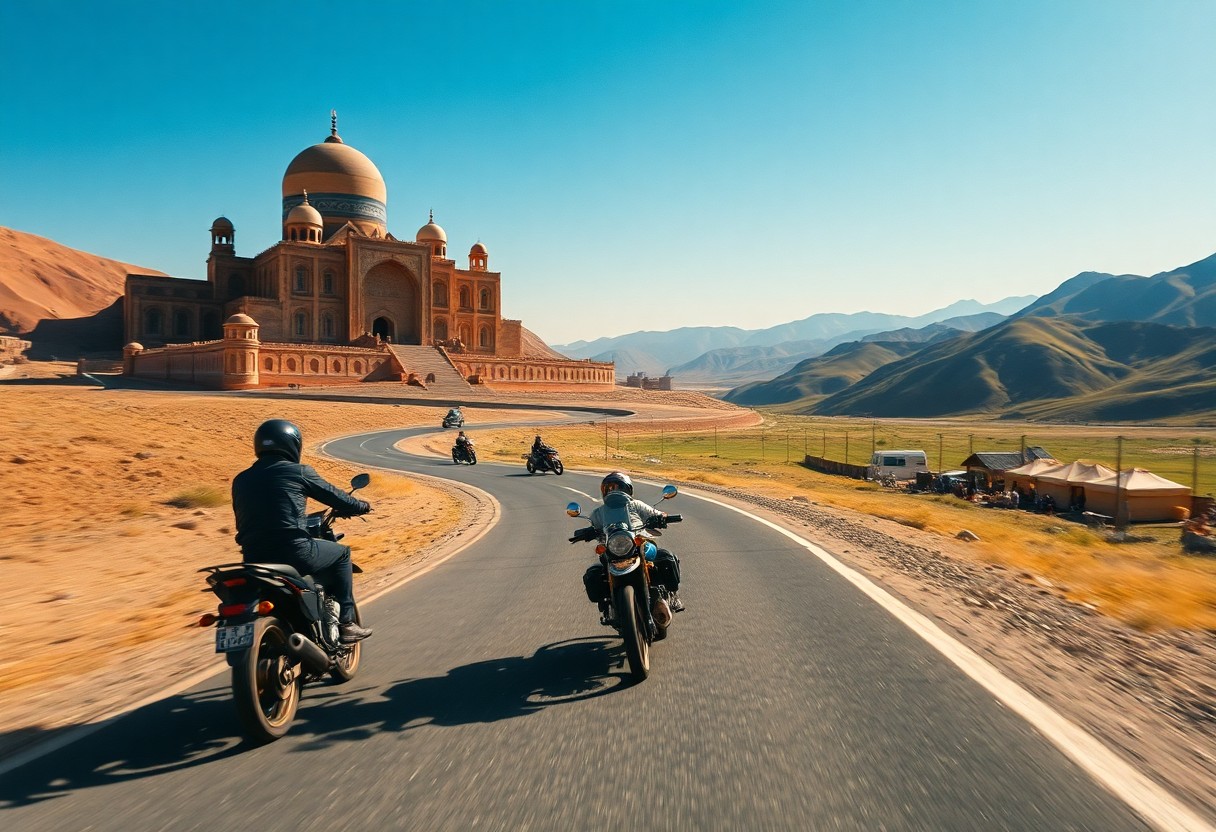 Lungo la Via della Seta in moto tra Uzbekistan, Kirghizistan e Mongolia. Reportage sulle antiche rotte commerciali, mercati, culture nomadi e città leggendarie viste dal sellino di una moto. 1