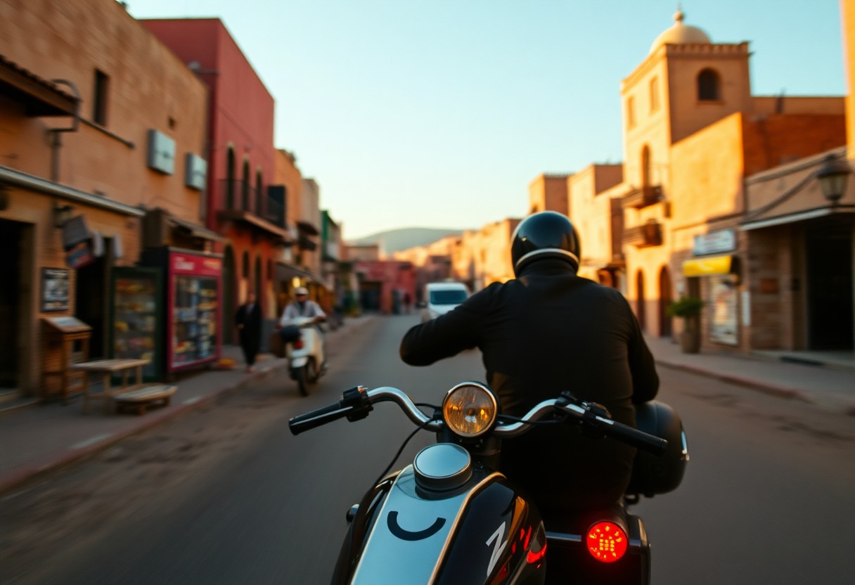 In moto tra le città imperiali dell’antico Marocco e la valle del Draa. Itinerario culturale tra Marrakech, Fès, Ouarzazate e le oasi del sud, con storie, incontri e tradizioni che segnano il viaggio. 3